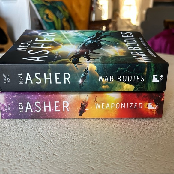 Neal Asher Sci-Fi Book Set - Weaponized and War Bodies - Picture 2 of 4